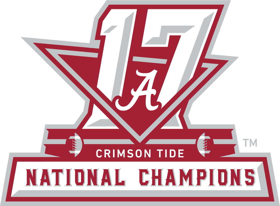 Alabama Crimson Tide 2017 Champion Logo diy iron on heat transfer